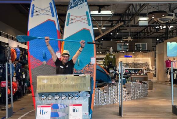 Stand Up Paddle Aktion bei Intersport Schuberth