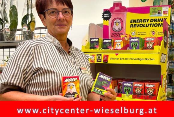 Holly – der neue Energy Drink bei Spar Moser