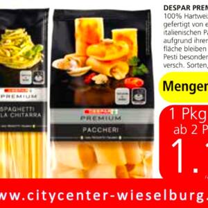 Paste von Feinsten bei Spar Moser