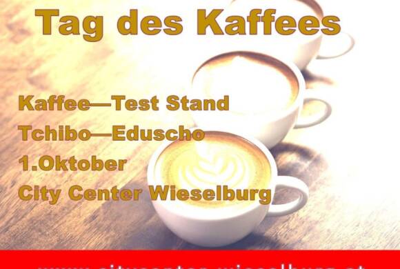 Tag des Kaffees – 1. Oktober – Kaffeeverkostung Tchibo – Eduscho