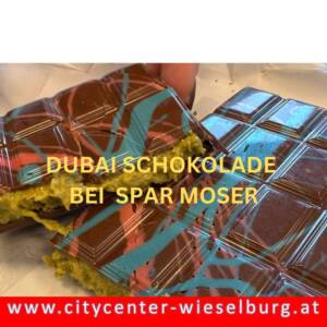 Dubai Schokolade bei Spar Moser