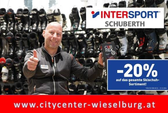 Ski-Schuh-Aktion bei Intersport Schuberth